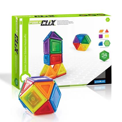 COSTRUZIONI MAGNETICHE POWER CLIX - FORME 24 PZ.