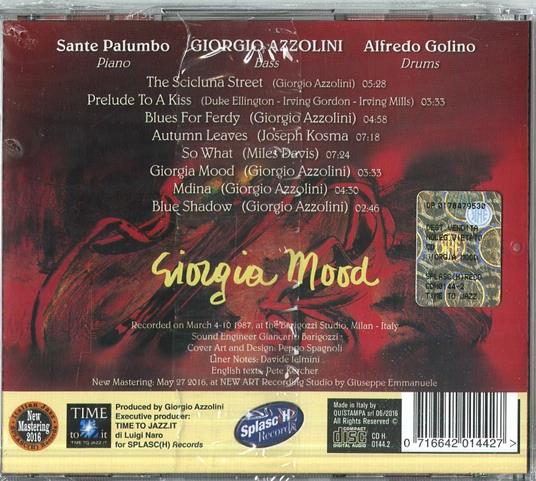 Giorgia Mood - CD Audio di Giorgio Azzolini - 2