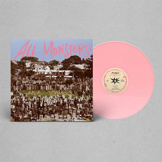 All Monsters (Opaque Pink Vinyl) - Vinile LP di MX Lonely