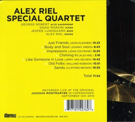 Full House. Live - CD Audio di Alex Riel - 2