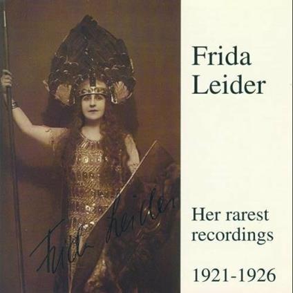 Frida Leider - CD Audio di Wolfgang Amadeus Mozart