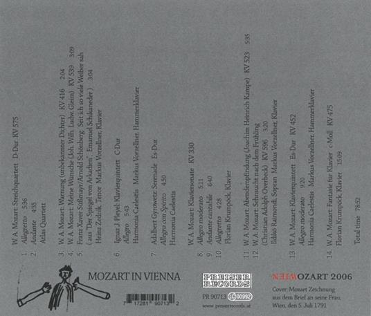Mozart In Vienna - CD Audio di Wolfgang Amadeus Mozart - 2