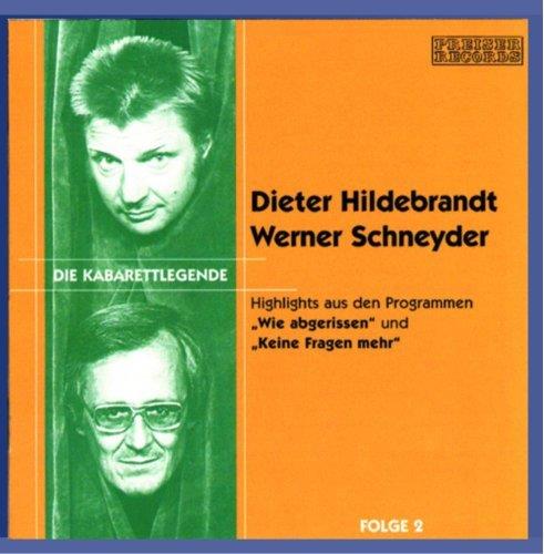 Dieter Hildebrandt / Werner Schneyder - Die Kabarettlegende Folge 2 - CD Audio