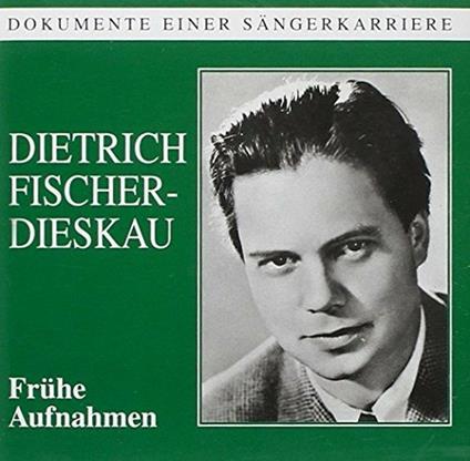 Dietrich Fischer Dieskau - Fruhe aufnahmen - CD Audio di Gustav Albert Lortzing
