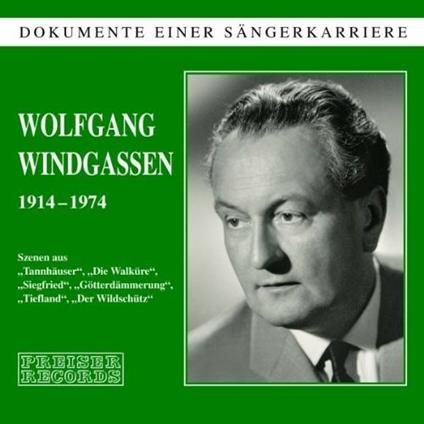 Wolfgang Windgassen - CD Audio di Richard Wagner,Wolfgang Windgassen