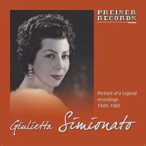 Giulietta Simionato Ritratto di una leggenda - CD Audio di Ambroise Thomas,Giulietta Simionato