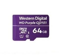 Western Digital WD Purple SC QD101 memoria flash 64 GB MicroSDXC Classe 10