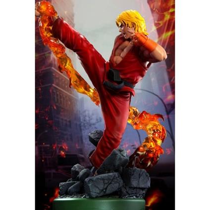 Street Fighter Iv: Ken Dragon Flame Regular 1:4 Scale Statue