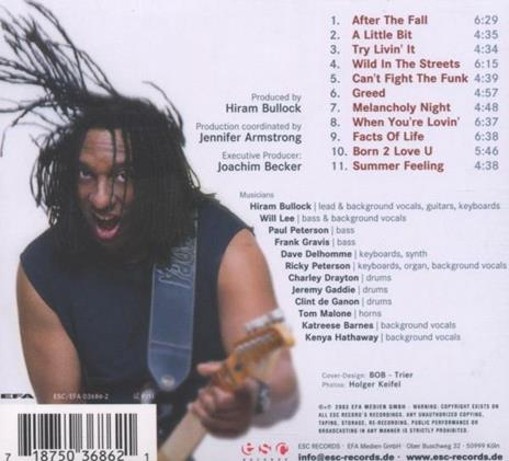 Try Livin' it - CD Audio di Hiram Bullock - 2