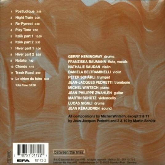 Road Movie - CD Audio di Michel Wintsch