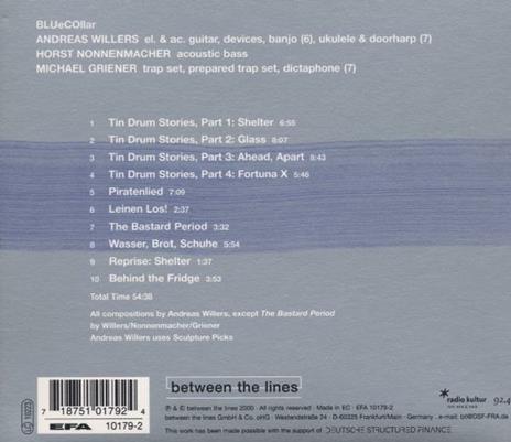 Tin Drum Stories - CD Audio di Andreas Willers - 2