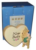Classic Winnie New Baby Pooh e Pimpi Enesco Border Fine Arts