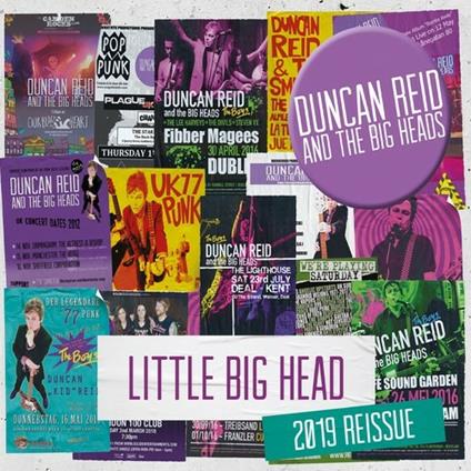 Little Big Head (Splatter Bicoloured Vinyl) - Vinile LP di Duncan Reid