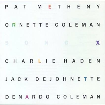 Song X - CD Audio di Ornette Coleman
