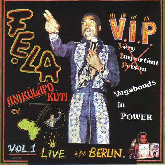 V.I.P. - Vinile LP di Fela Kuti