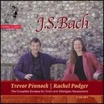 Integrale delle sonate per violino e clavicembalo - CD Audio di Johann Sebastian Bach