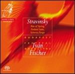 La sagra della primavera - L'uccello di fuoco - Scherzo - Tango - SuperAudio CD ibrido di Igor Stravinsky,Ivan Fischer,Budapest Festival Orchestra