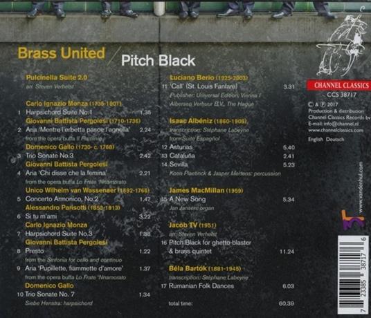 Pitch Black - CD Audio di Brass United - 2