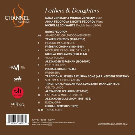Fathers & Daughters - CD Audio di Dana Zemtsov,Anna Fedorova - 2