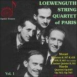 Loewenguth Quartet Vol.1- - CD Audio di Franz Joseph Haydn,Wolfgang Amadeus Mozart