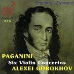 6 Violin Concertos - CD Audio di Niccolò Paganini