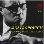 1967 Carnegie Hall Marathon - CD Audio di Mstislav Rostropovich