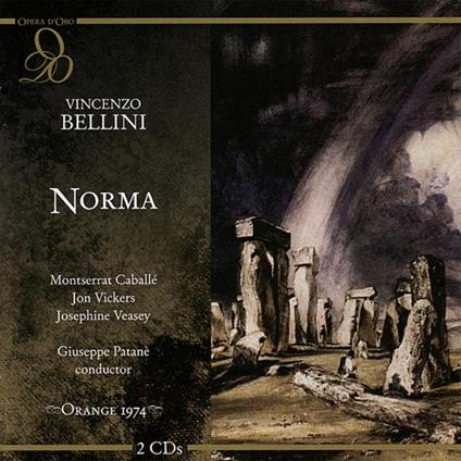 Norma - CD Audio di Vincenzo Bellini,Montserrat Caballé,Jon Vickers,Giuseppe Patané,Orchestra del Teatro di Torino