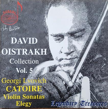 David Oistrakh Collection Vol.05: Catoire - CD Audio