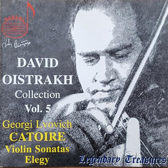 David Oistrakh Collection Vol.05: Catoire - CD Audio