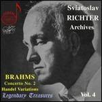 Concerto per pianoforte n.2 - Variazioni e Fuga - CD Audio di Johannes Brahms,Sviatoslav Richter