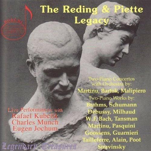 Duo-Pianists Reding & Piette Legacy - CD Audio
