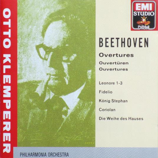 Overtures - CD Audio di Ludwig van Beethoven,Otto Klemperer,Philharmonia Orchestra