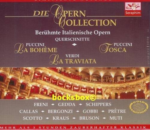 Opern Collection. Giacomo Puccini & Verdi Operas - CD Audio di Giacomo Puccini,Giuseppe Verdi
