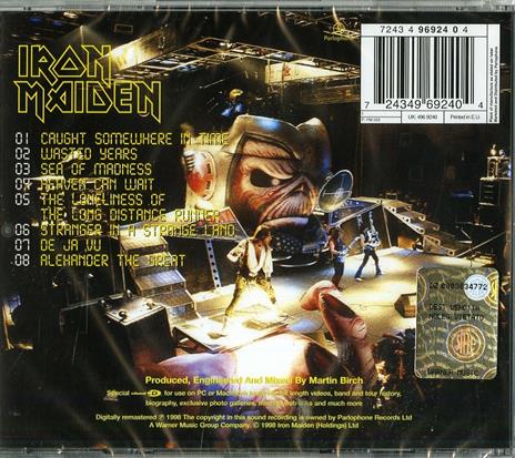 Somewhere in Time - CD Audio di Iron Maiden - 2