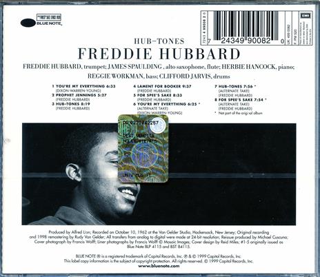 Hub Tones (Rudy Van Gelder) - CD Audio di Freddie Hubbard - 2