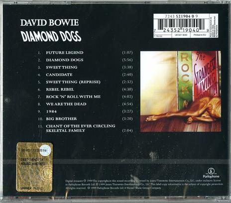 Diamond Dogs - CD Audio di David Bowie - 2