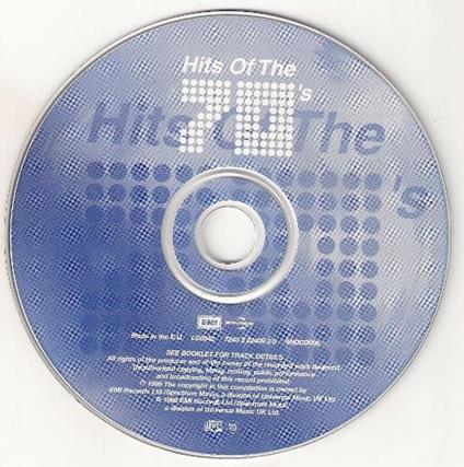 Hits Of The 70's - CD Audio