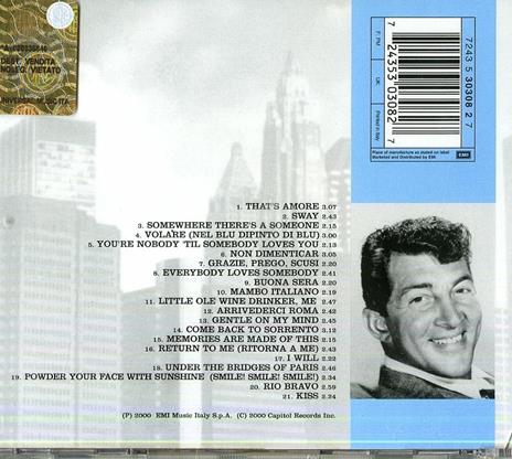 That's Amore: The Very Best of - CD Audio di Dean Martin - 2