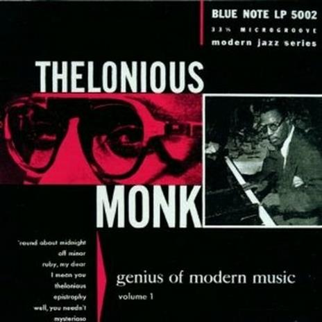 Genius of Modern Music vol.1 (Rudy Van Gelder) - CD Audio di Thelonious Monk