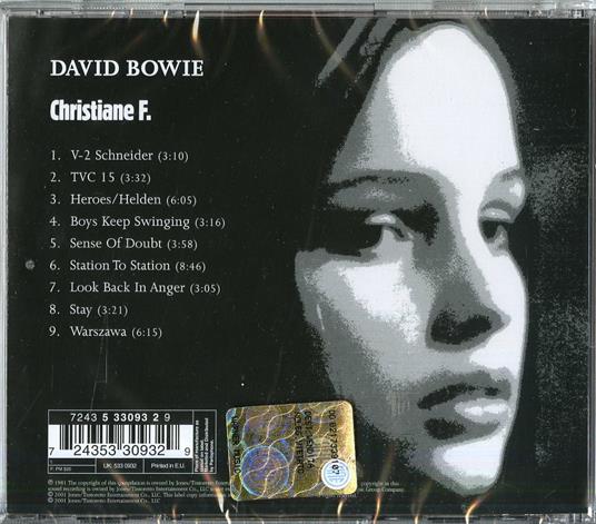 Christiane F - CD Audio di David Bowie - 2