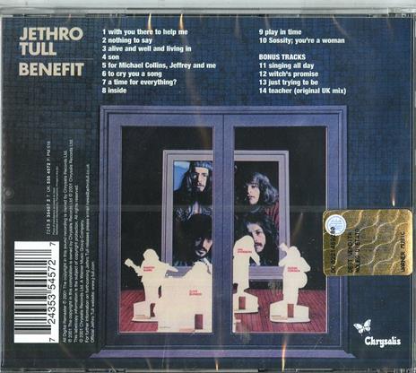 Benefit (Remastered) - CD Audio di Jethro Tull - 2