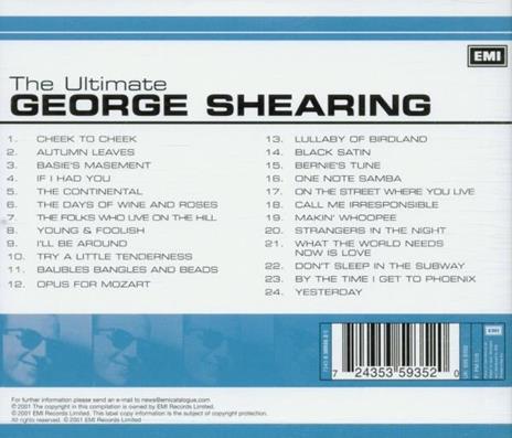 Ultimate Collection - CD Audio di George Shearing - 2