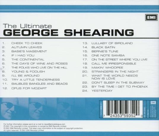 Ultimate Collection - CD Audio di George Shearing - 2