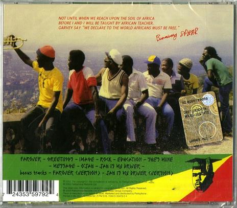 Far Over - CD Audio di Burning Spear - 2