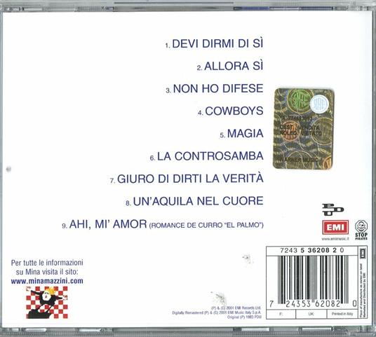 Mina 25 vol.2 - CD Audio di Mina - 2