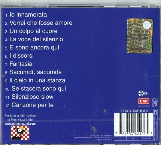 Incontro con Mina - CD Audio di Mina - 2