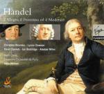 L'allegro il pensieroso ed il moderato - CD Audio di Georg Friedrich Händel,John Nelson