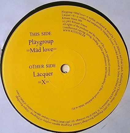 Kitsune Love - Vinile LP di Playgroup-Lacquer