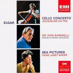 Concerto per violoncello - Sea Pictures - CD Audio di Edward Elgar,Jacqueline du Pré,Dame Janet Baker,Sir John Barbirolli,London Symphony Orchestra