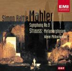Sinfonia n.9 / Metamorphosen - CD Audio di Gustav Mahler,Richard Strauss,Simon Rattle,City of Birmingham Symphony Orchestra